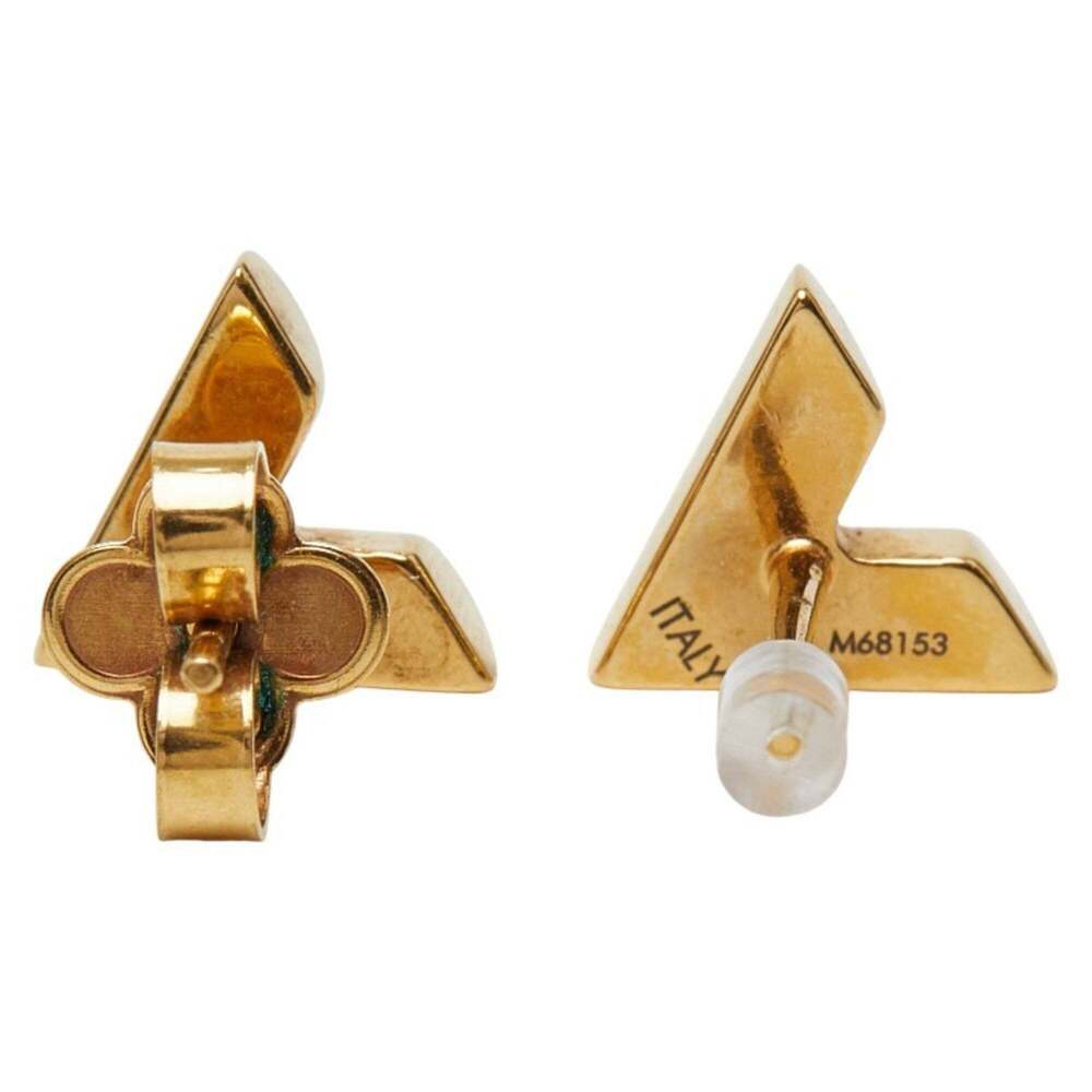 LOUIS VUITTON Gold Earrings - Picture 3 of 6